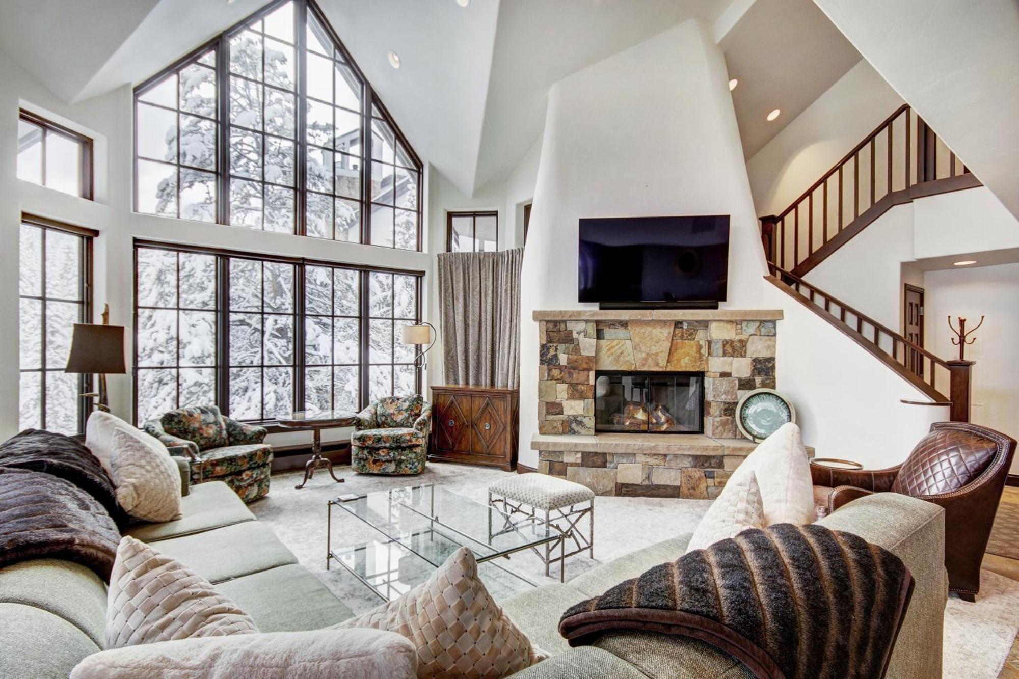 Luxury Ski-In 3 Bedroom Penthouse Inside Pines Lodge, Sleeps 10! Condo 비버 크릭 외부 사진